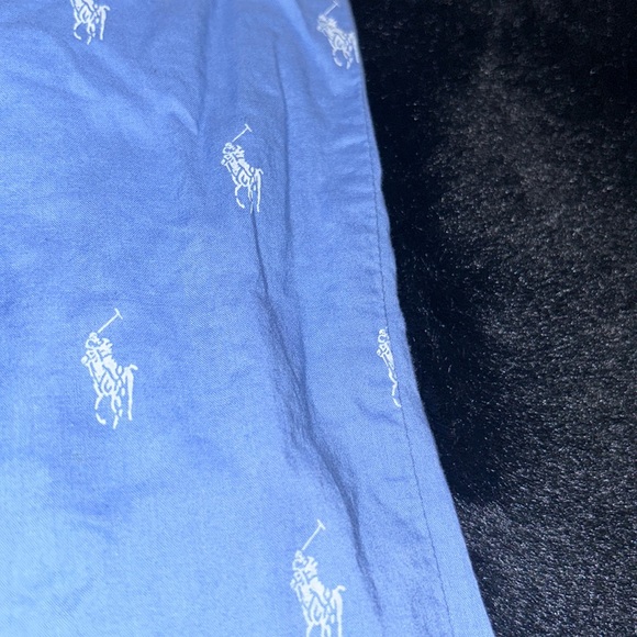 Polo Pajama Pants (Light Blue) - Picture 2 of 4